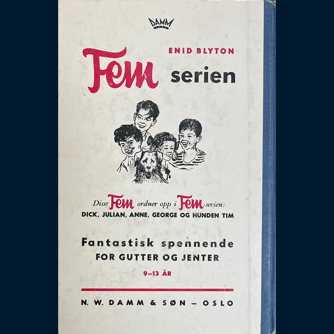 Blyton, Enid: (6) Fem redder en hemmelighet (1972)